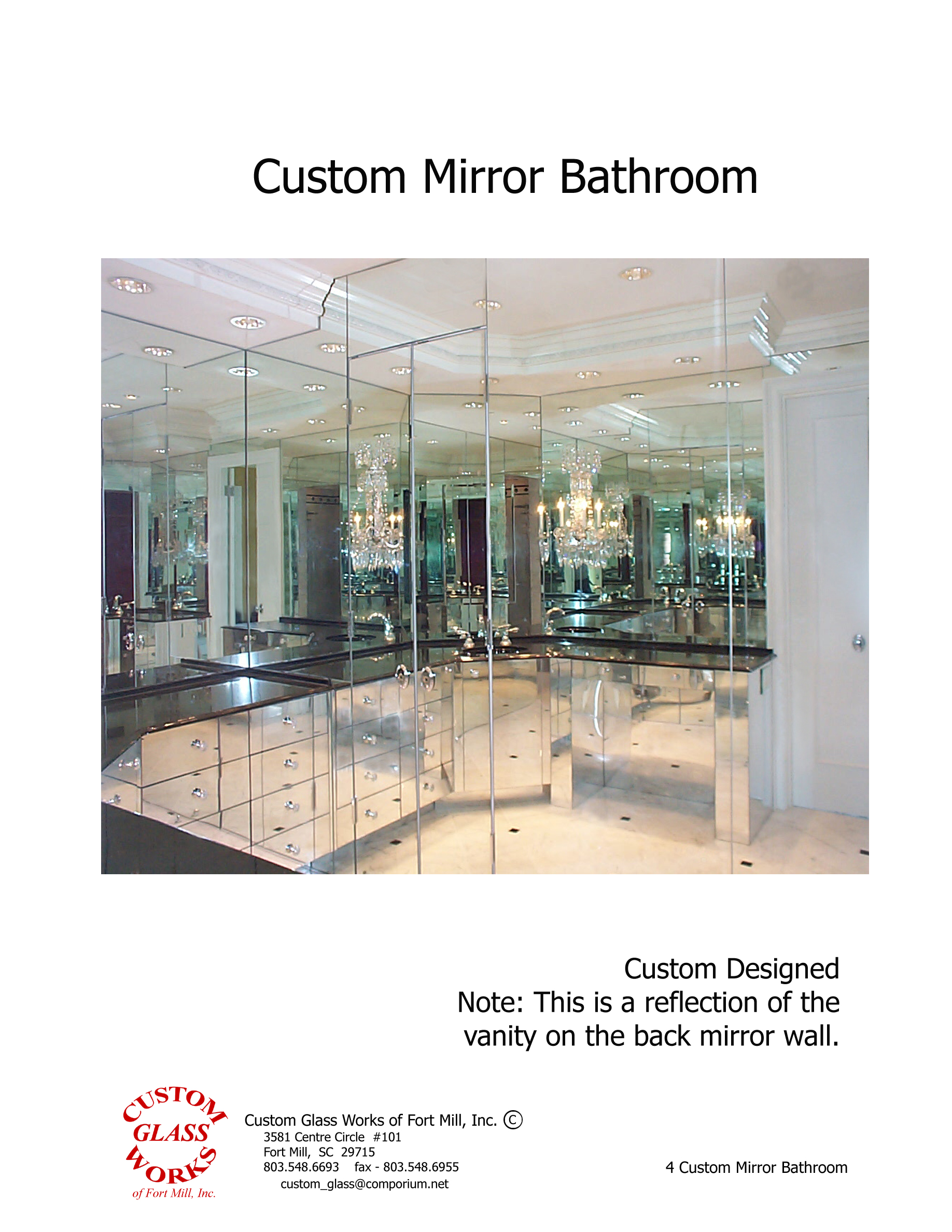 4 Custom Mirror Bathroom